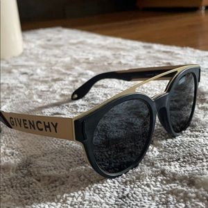 Givenchy GV 7017/N/S black and gold sunglasses